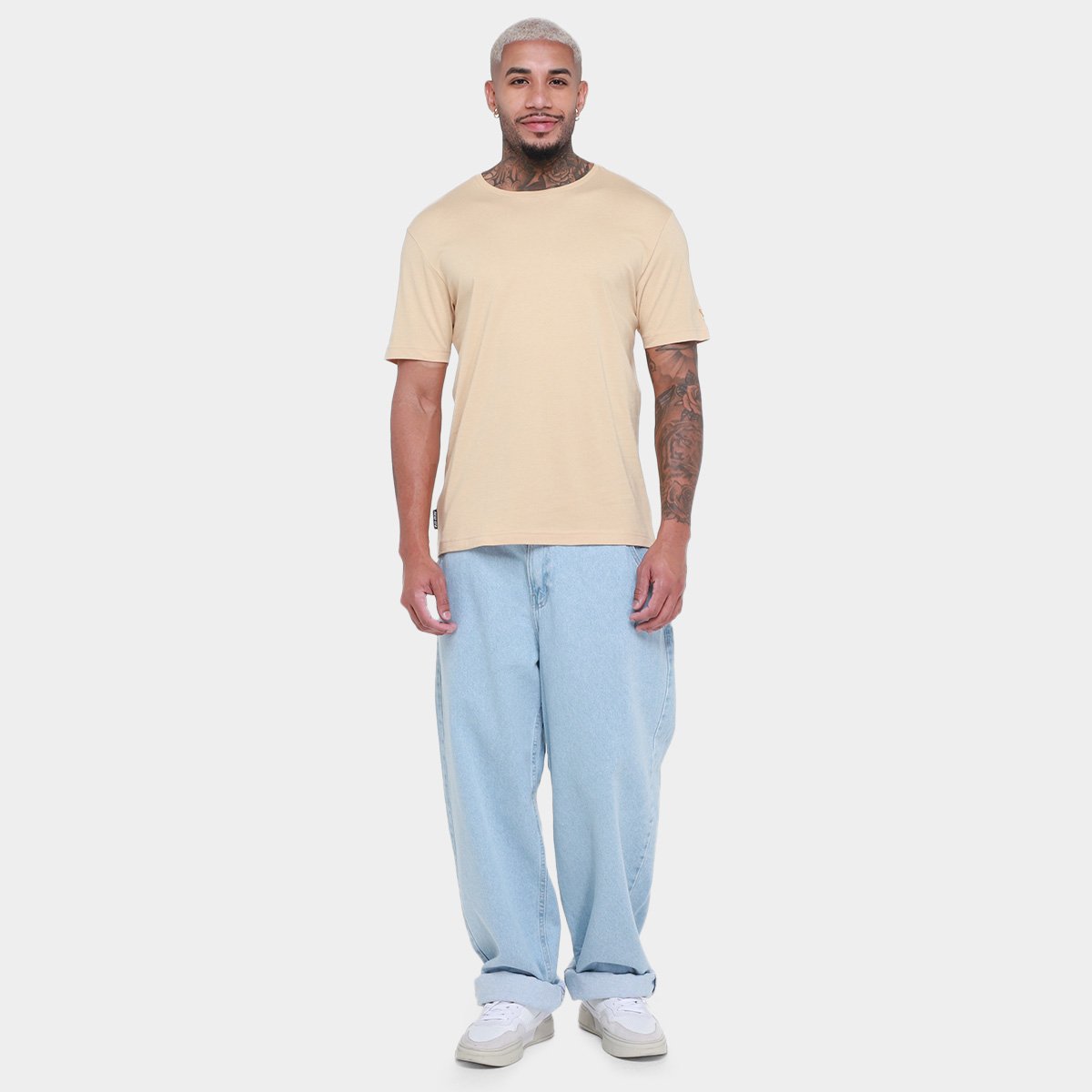 Camiseta New Era Garment Wash Masculina - Tam: P - 4