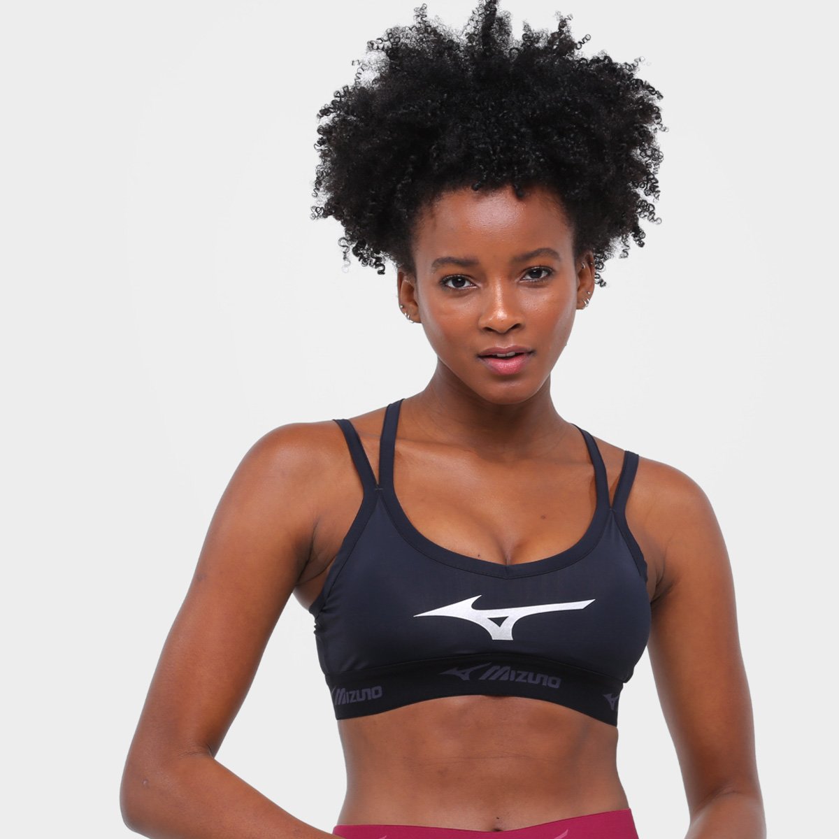Top Mizuno Up-2 Alças Liso