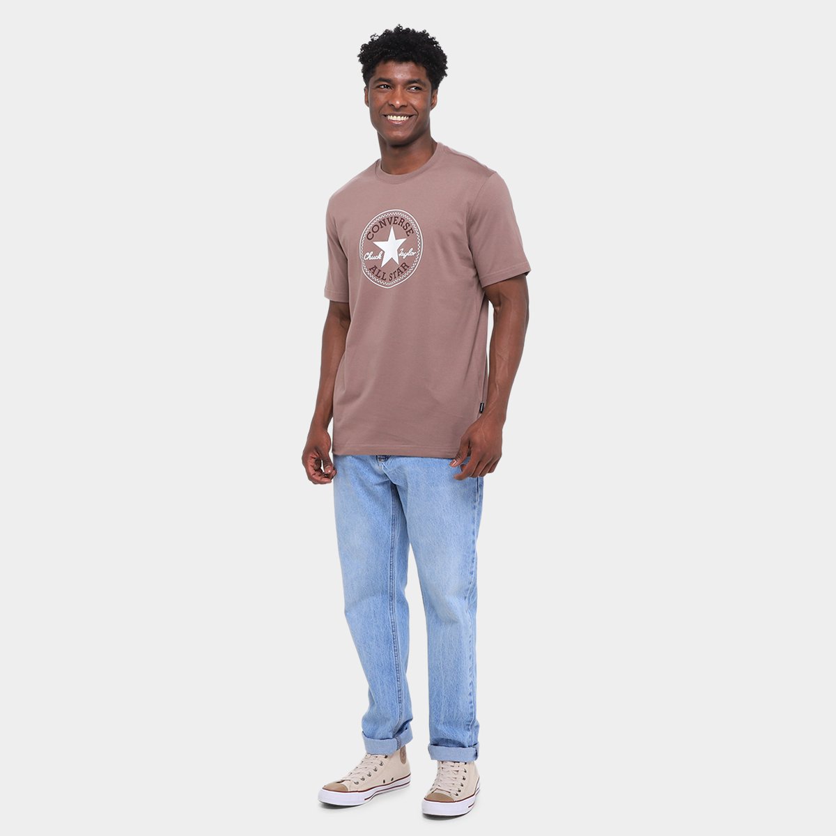 Camiseta Converse Patch Logo Masculina - Tam: M - 4