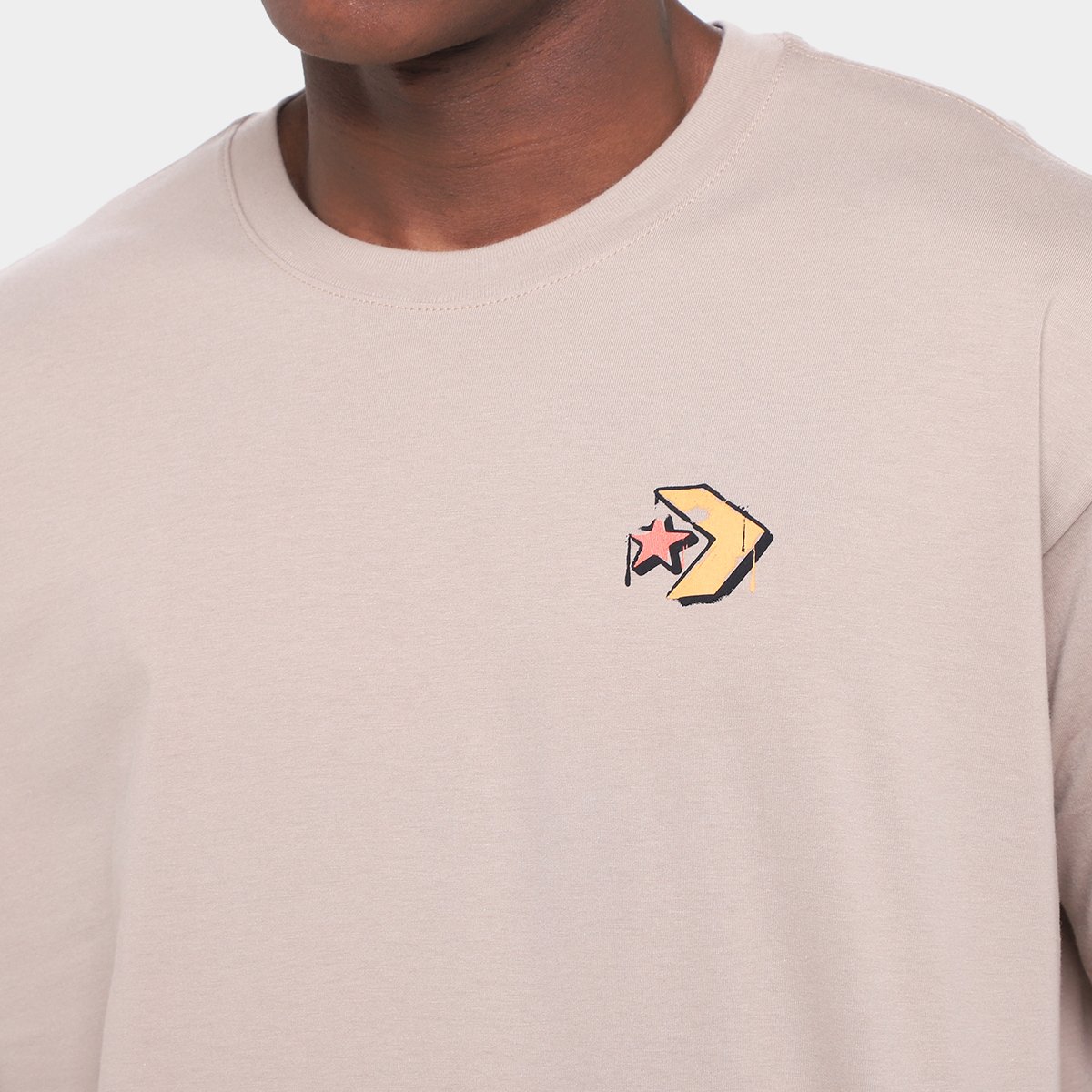 Camiseta Converse Puff Oversize Masculina - Tam: G - 2