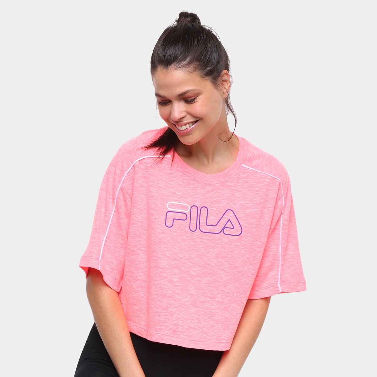 Blusa Fila Neon Feminina