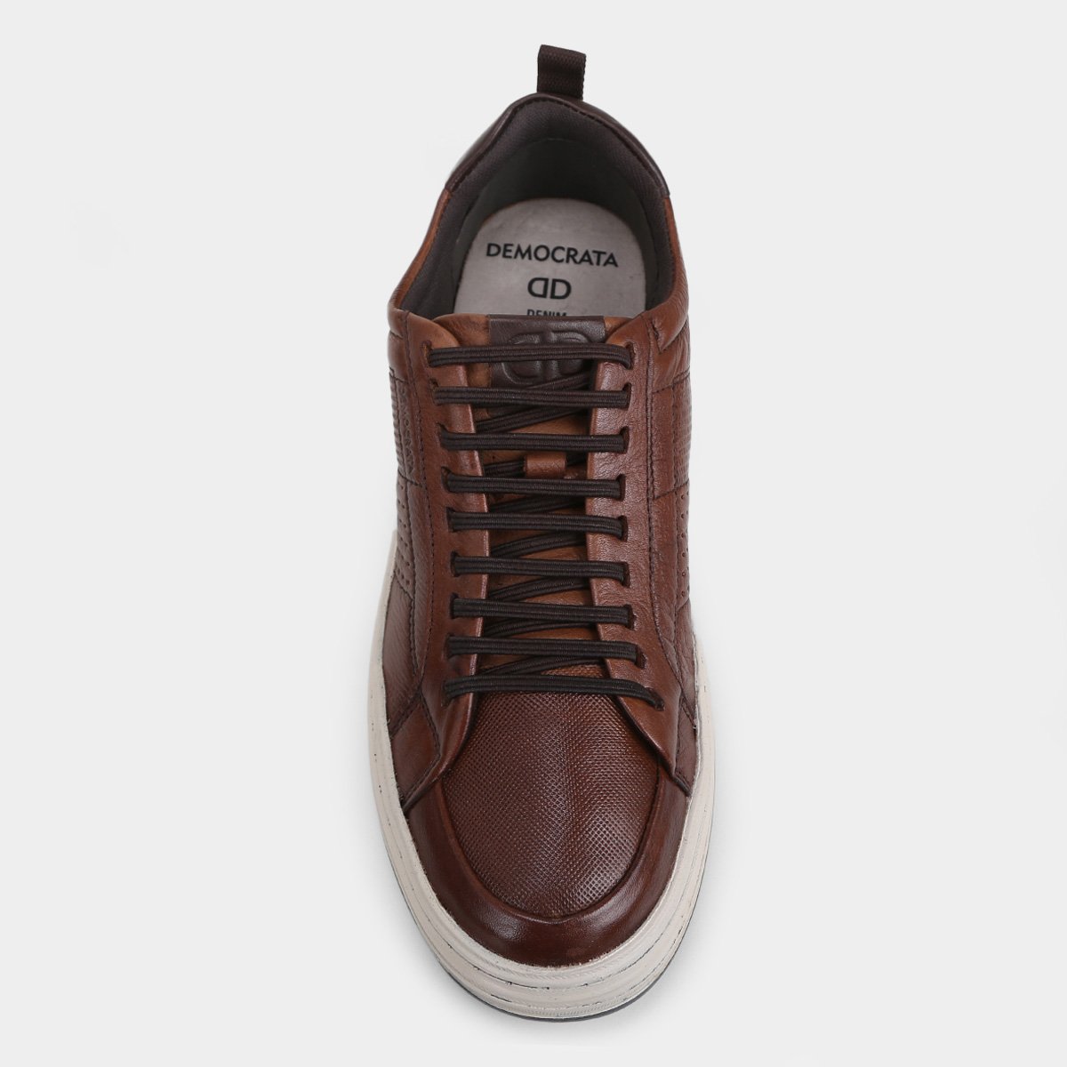Tênis Couro Democrata Denim Mike Masculino - Tam: 43 - 3