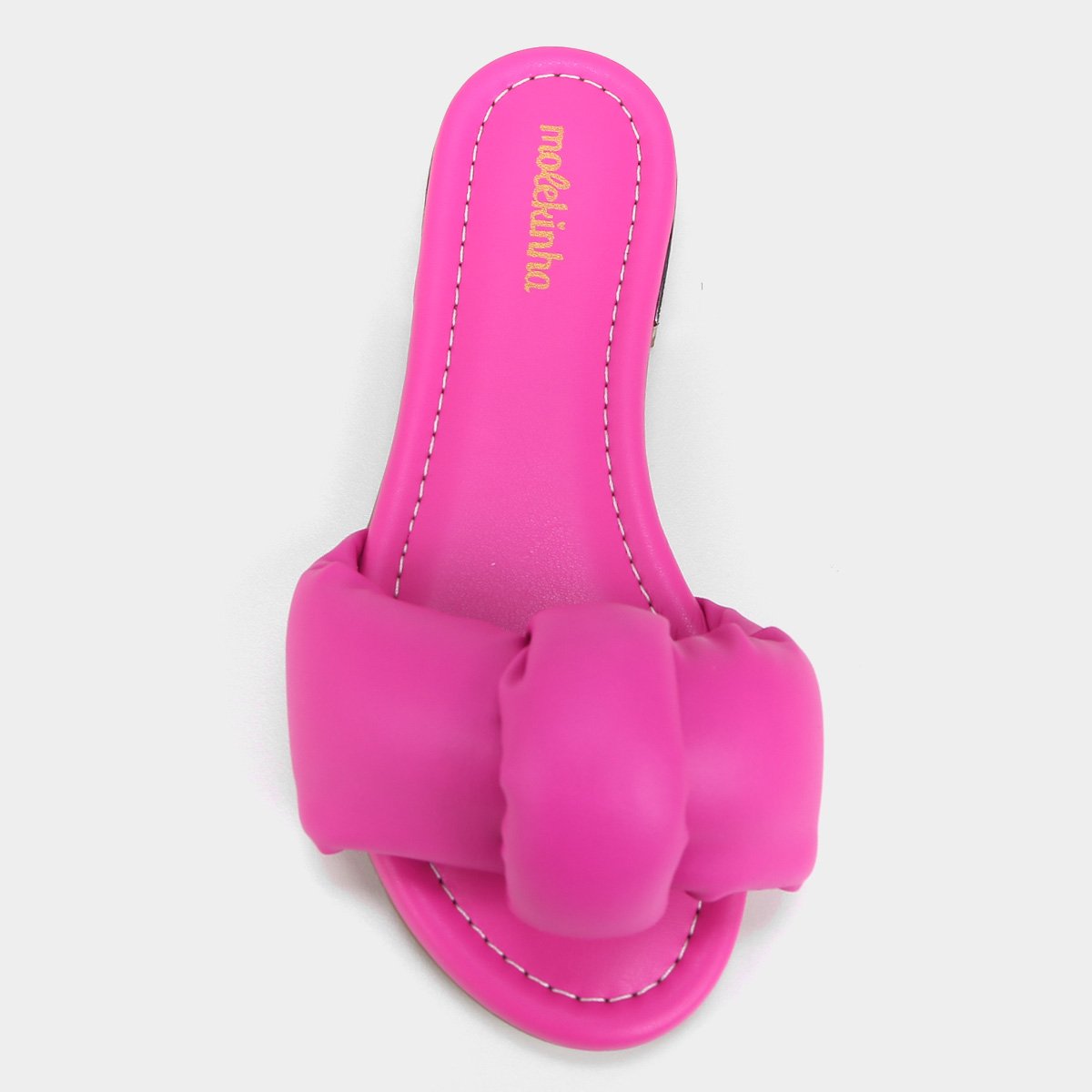 Sandália Infantil Molekinha Nó Strass - Tam: 32 - 2