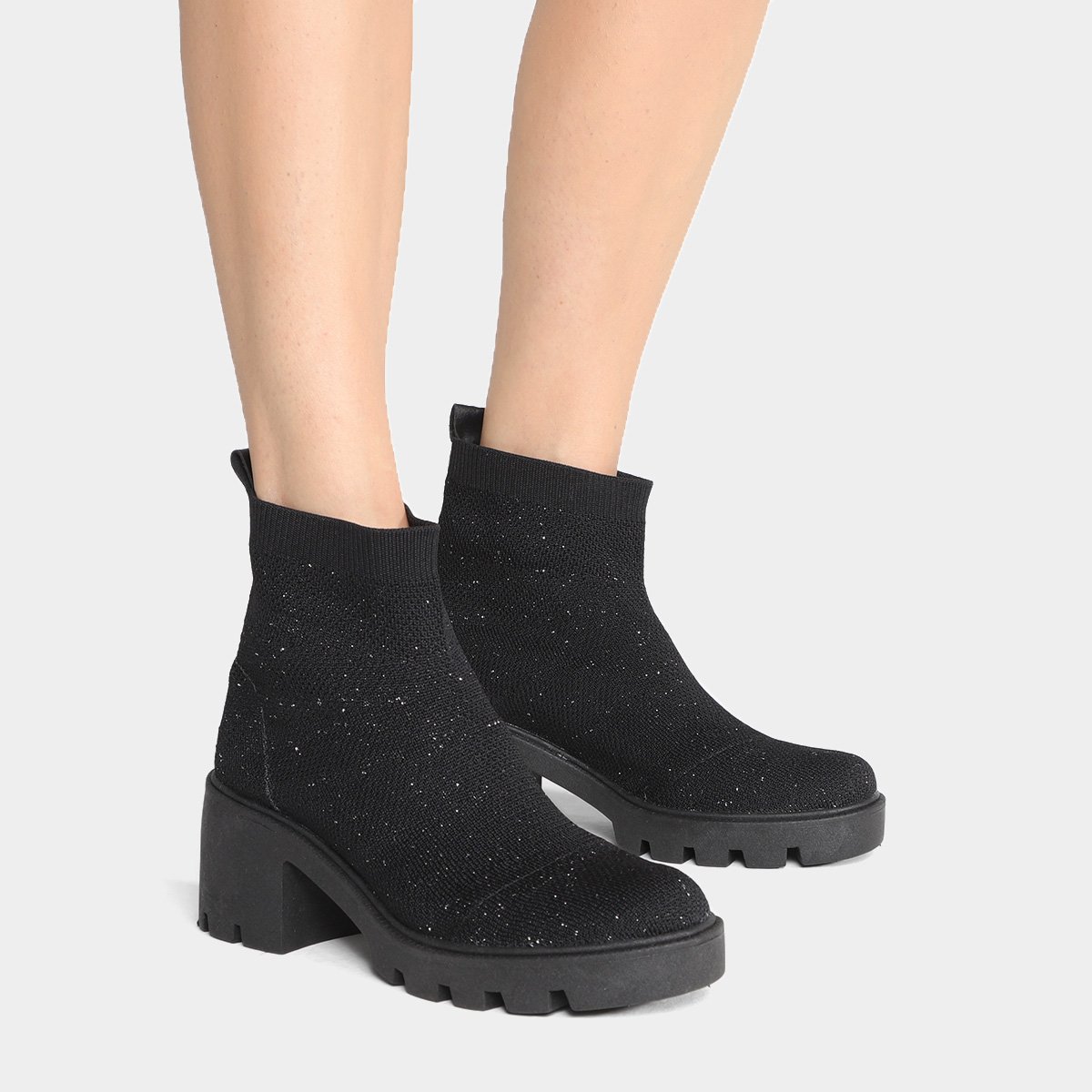 Bota Look Fashion Cano Médio Feminina - Tam: 35 - 1