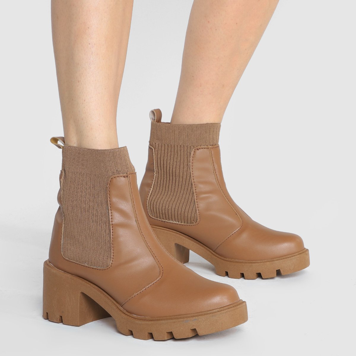 Bota Cano Curto Look Fashion Feminina - Tam: 34 - 1