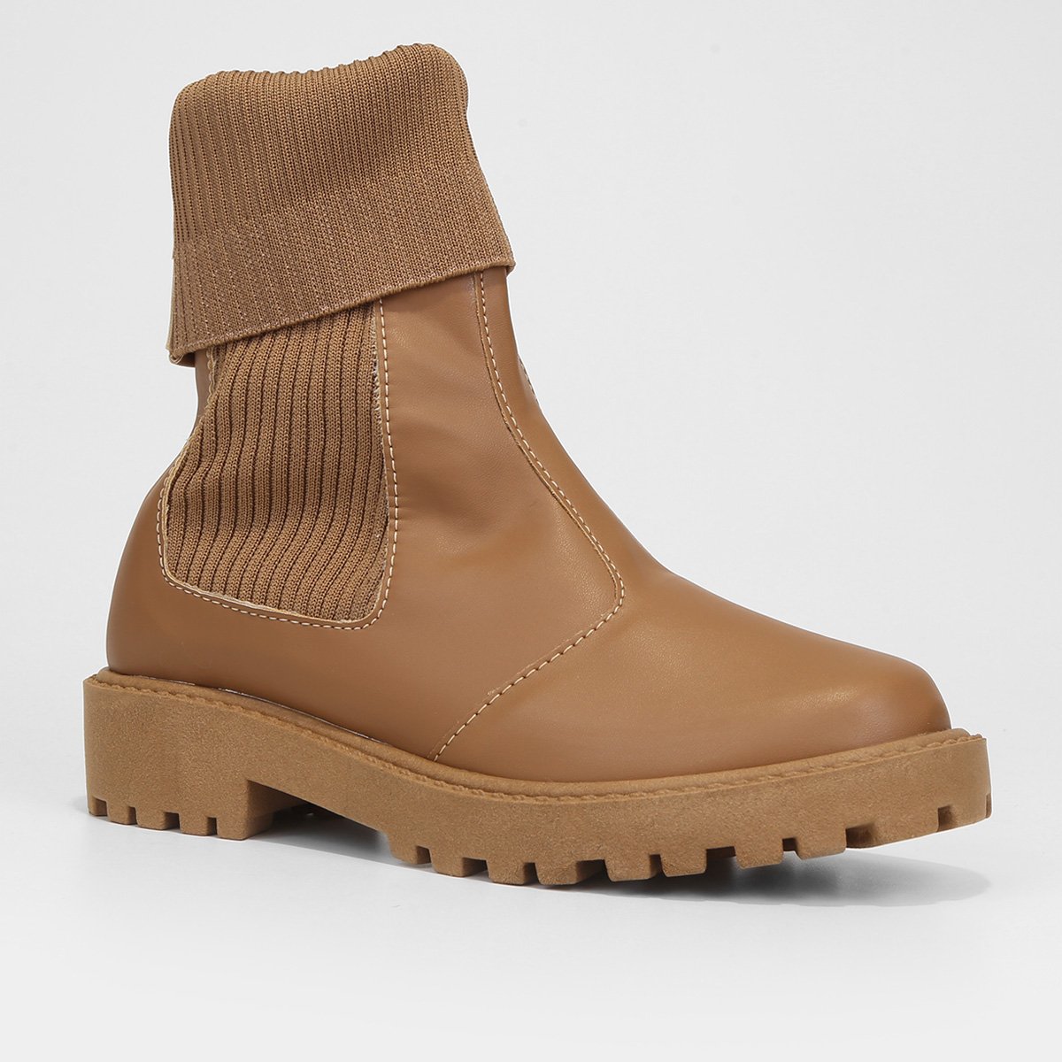 Bota Cano Curto Look Fashion Feminina - Tam: 37 - 2