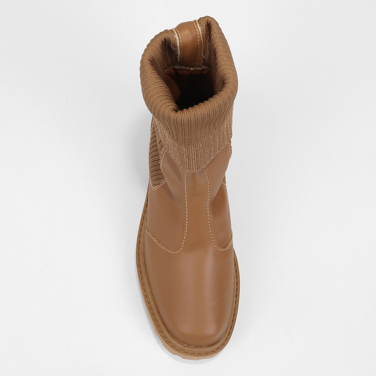 Bota Cano Curto Look Fashion Feminina - Tam: 37 - 3