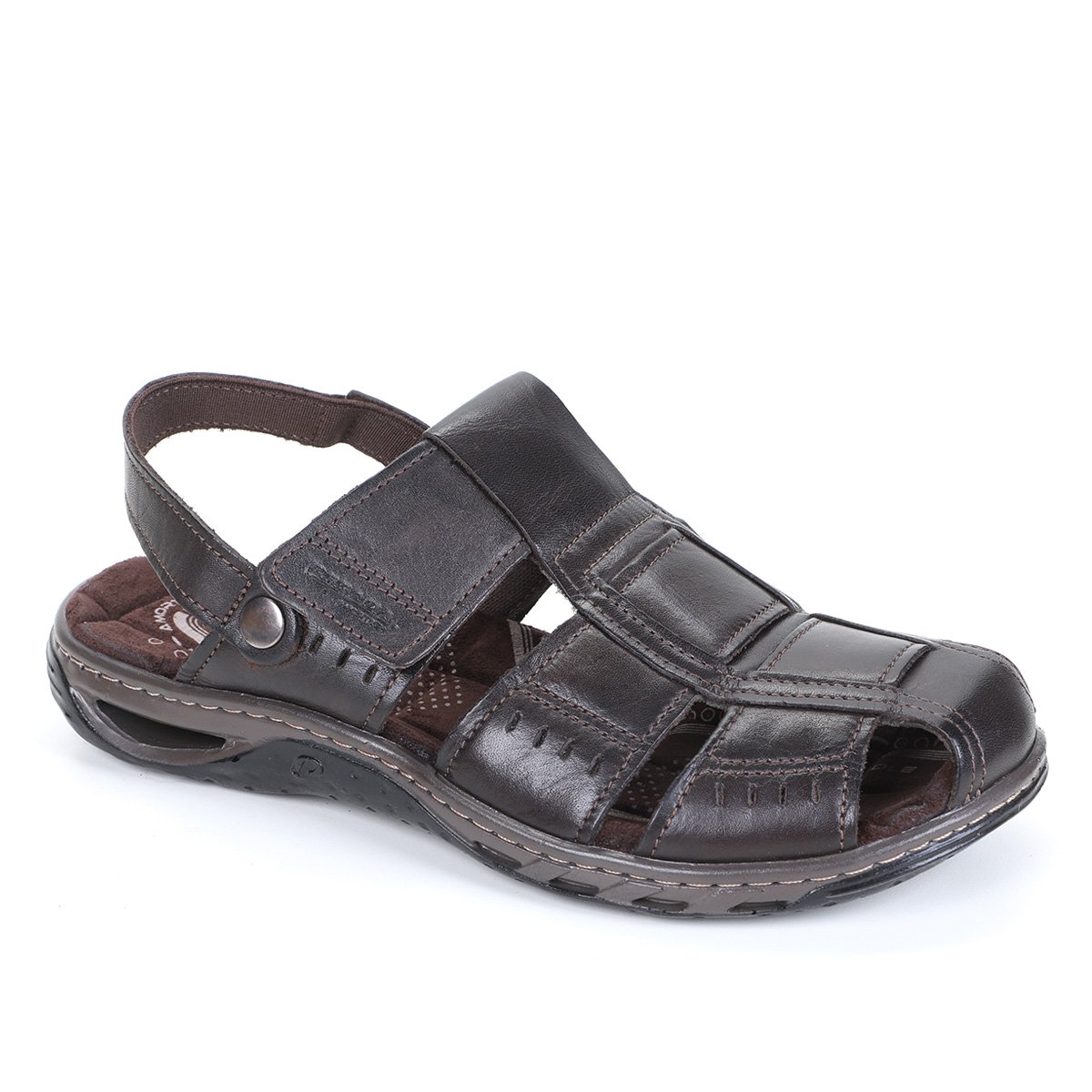 Chinelo Pegada Anilina Cravo Masculino - Tam: 42 - 1
