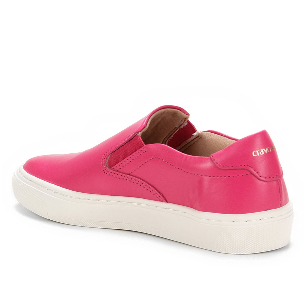 Slip On Couro Cravo & Canela Básico Feminino - Tam: 37 - 3