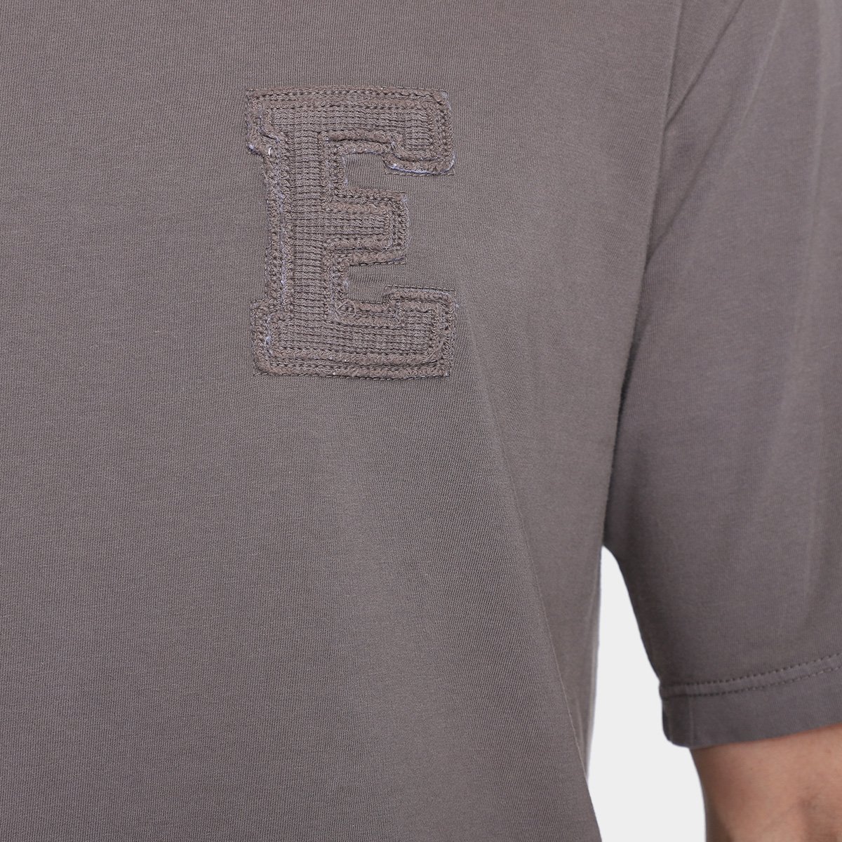 Camiseta Ellus Fine E Waffel Over Masculina - Tam: P - 2