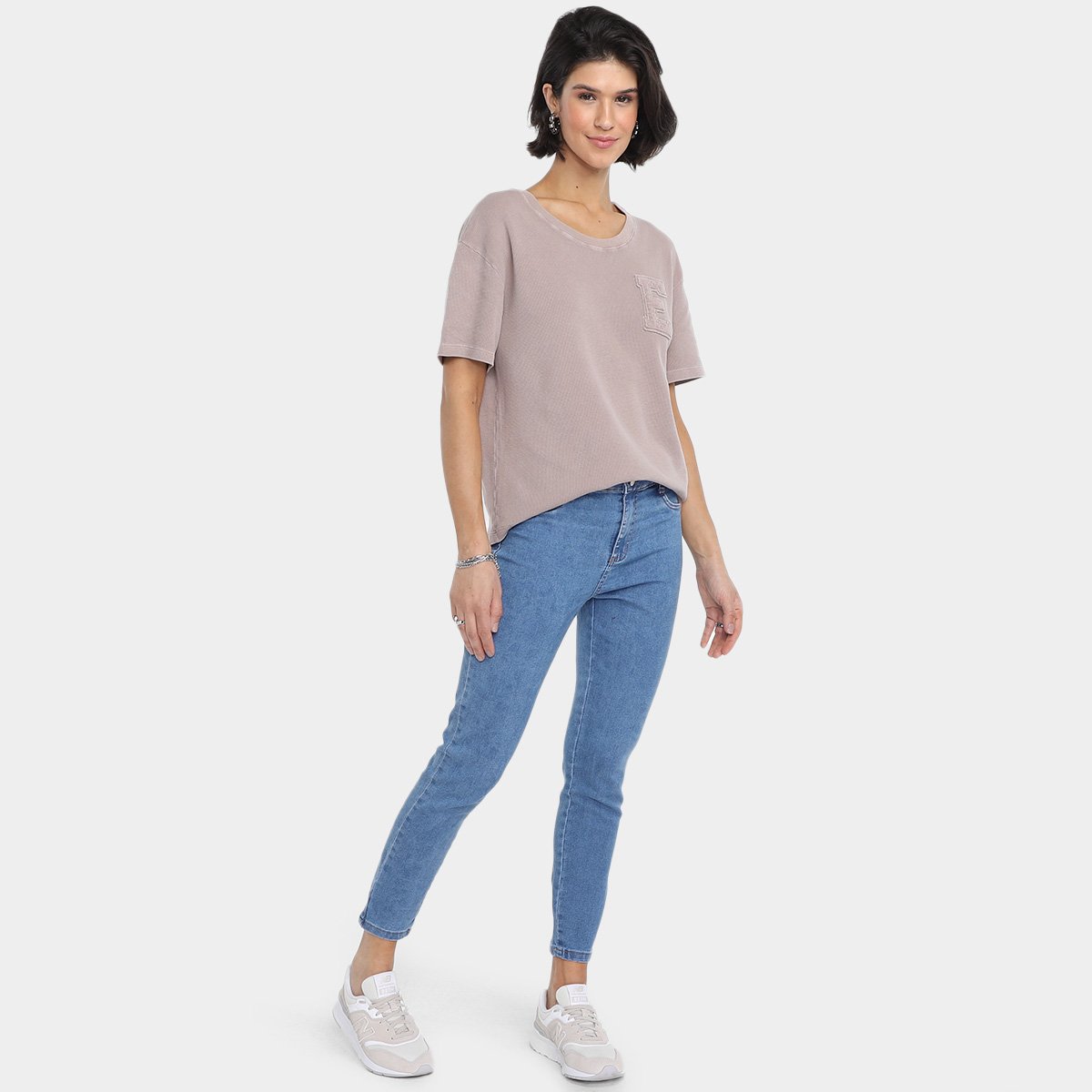 Camiseta Ellus Quadrile College Feminina - Tam: G - 3