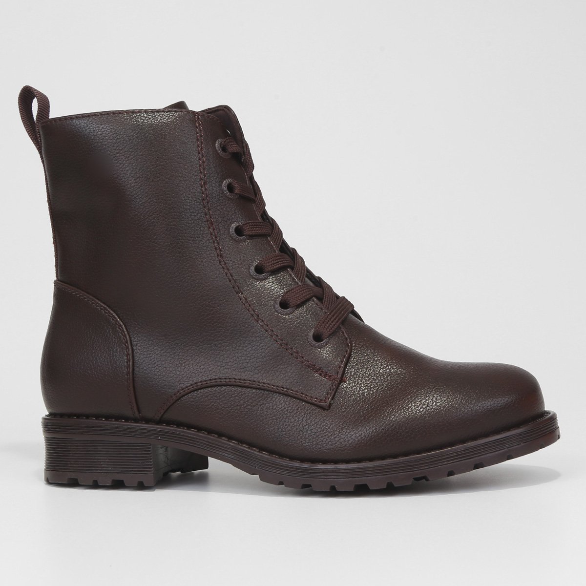 Bota Coturno Cano Curto Mooncity Básico Feminino - Tam: 34 - 2