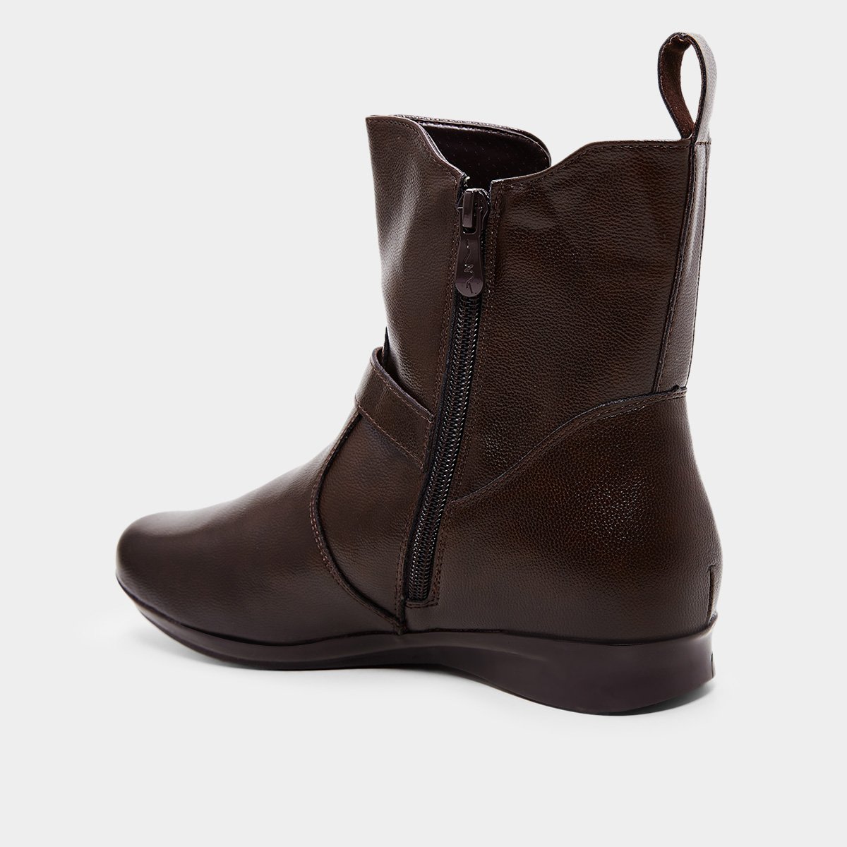 Bota Mooncity Rasteira Cano Curto Feminina - Tam: 35 - 2