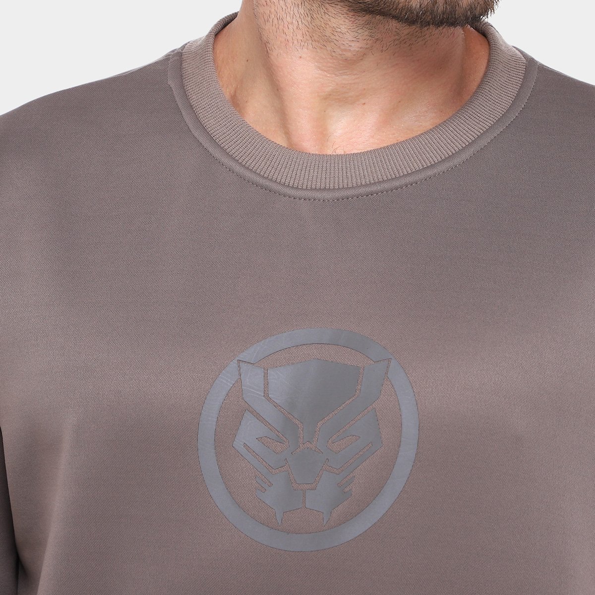 Moletom Mooncity Pantera Negra Masculino - Tam: P - 2