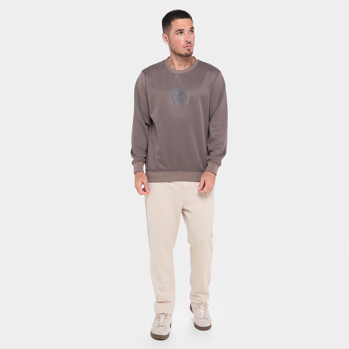 Moletom Mooncity Pantera Negra Masculino - Tam: P - 3