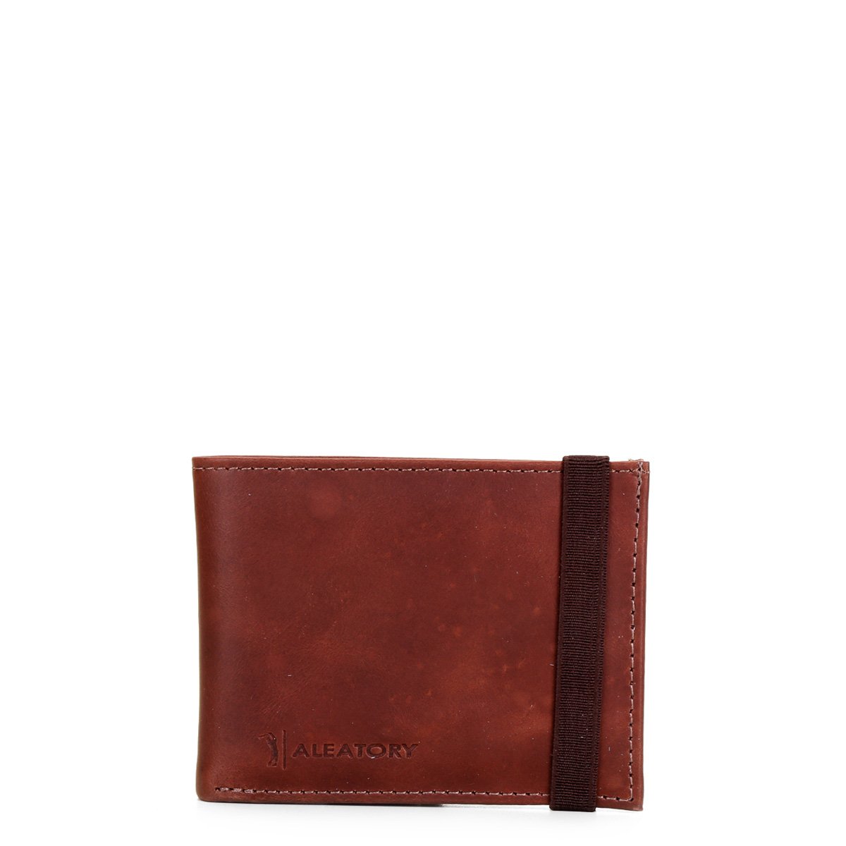 Carteira Couro Aleatory Band Masculina