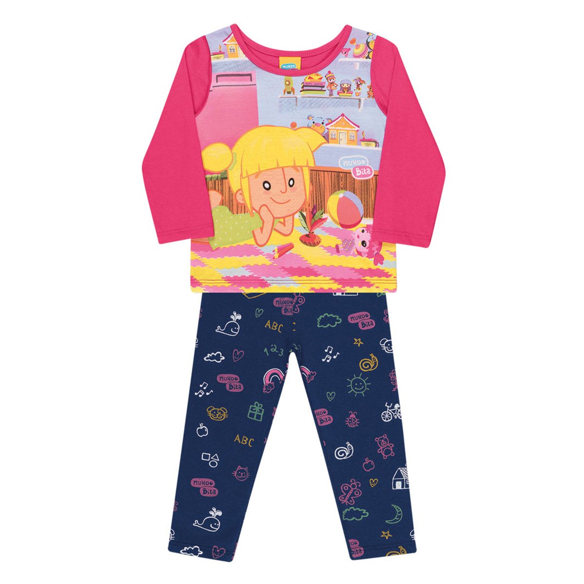 Conjunto Bebê Kamylus Mundo Bita Longo
