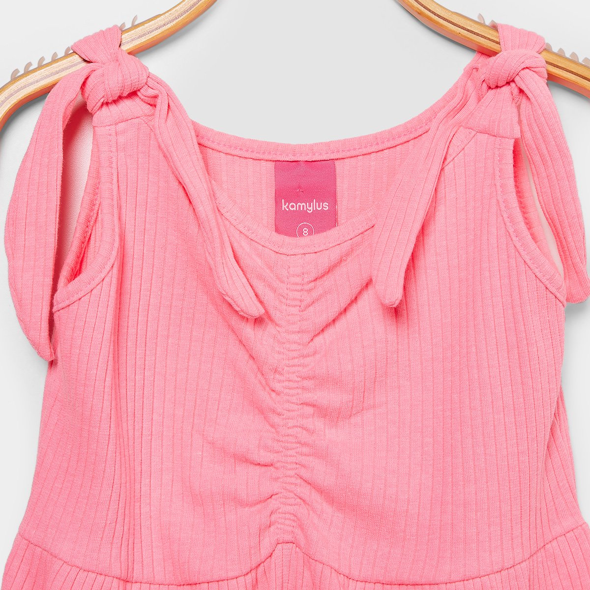 Vestido Infantil Kamylus Estampado - Tam: 6A - 1