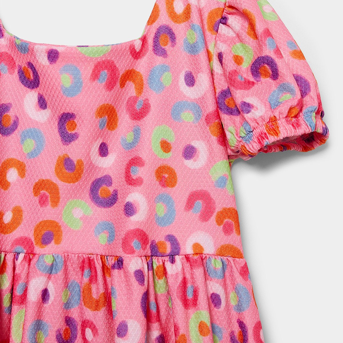 Vestido Infantil Kamylus Estampado - Tam: 6A - 2