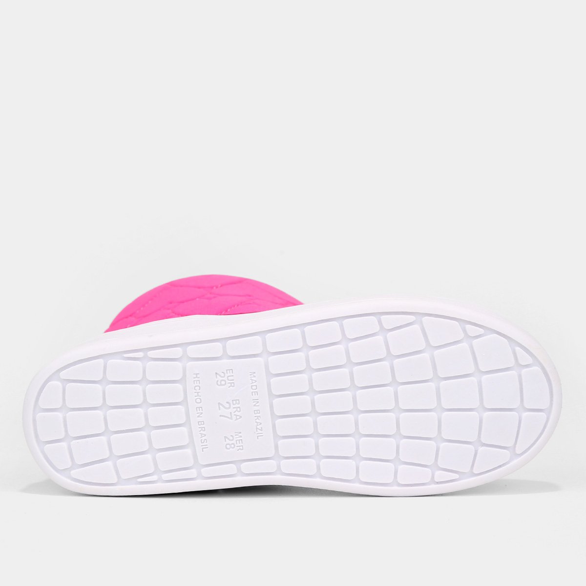 Bota Bebê Tininha Confort Baby Corações com Laço de Cabelo Menina - Tam: 20 - 5