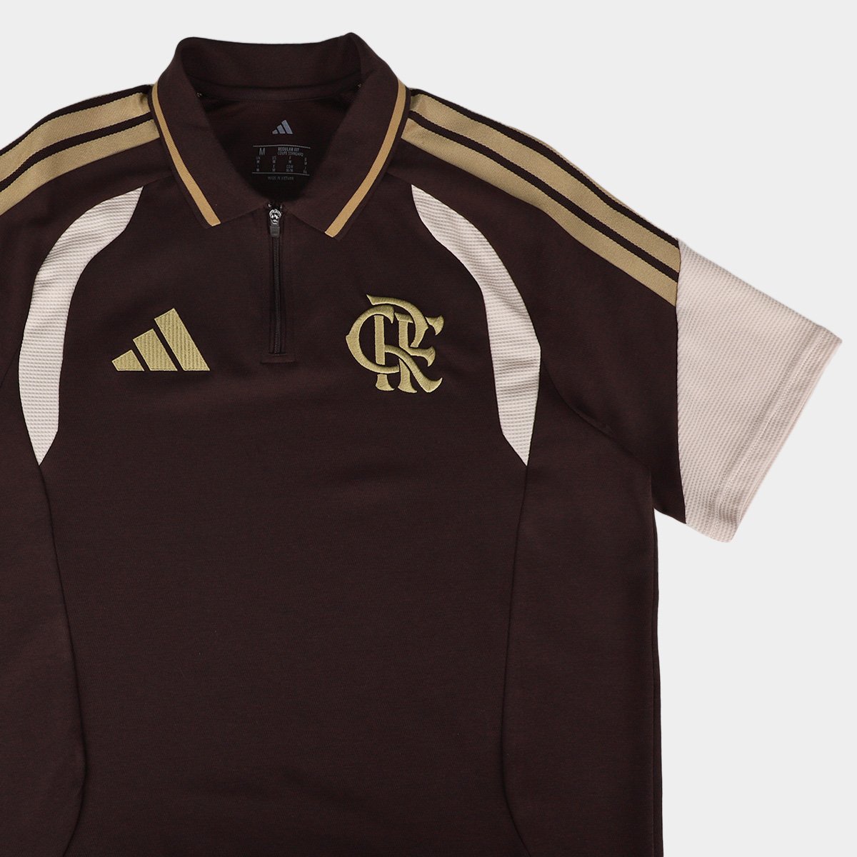 Camisa Polo Flamengo 26/27 Comissão Adidas Masculina - Tam: P - 5
