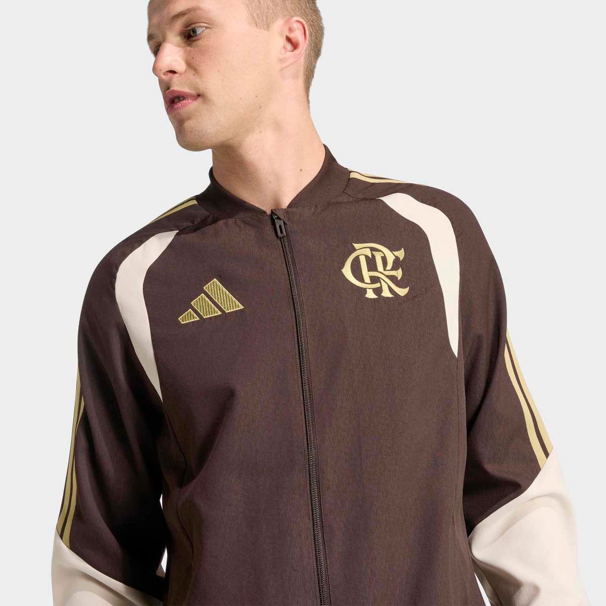 Jaqueta Flamengo 26/27 Apresentação Adidas Masculina - Tam: G - 2