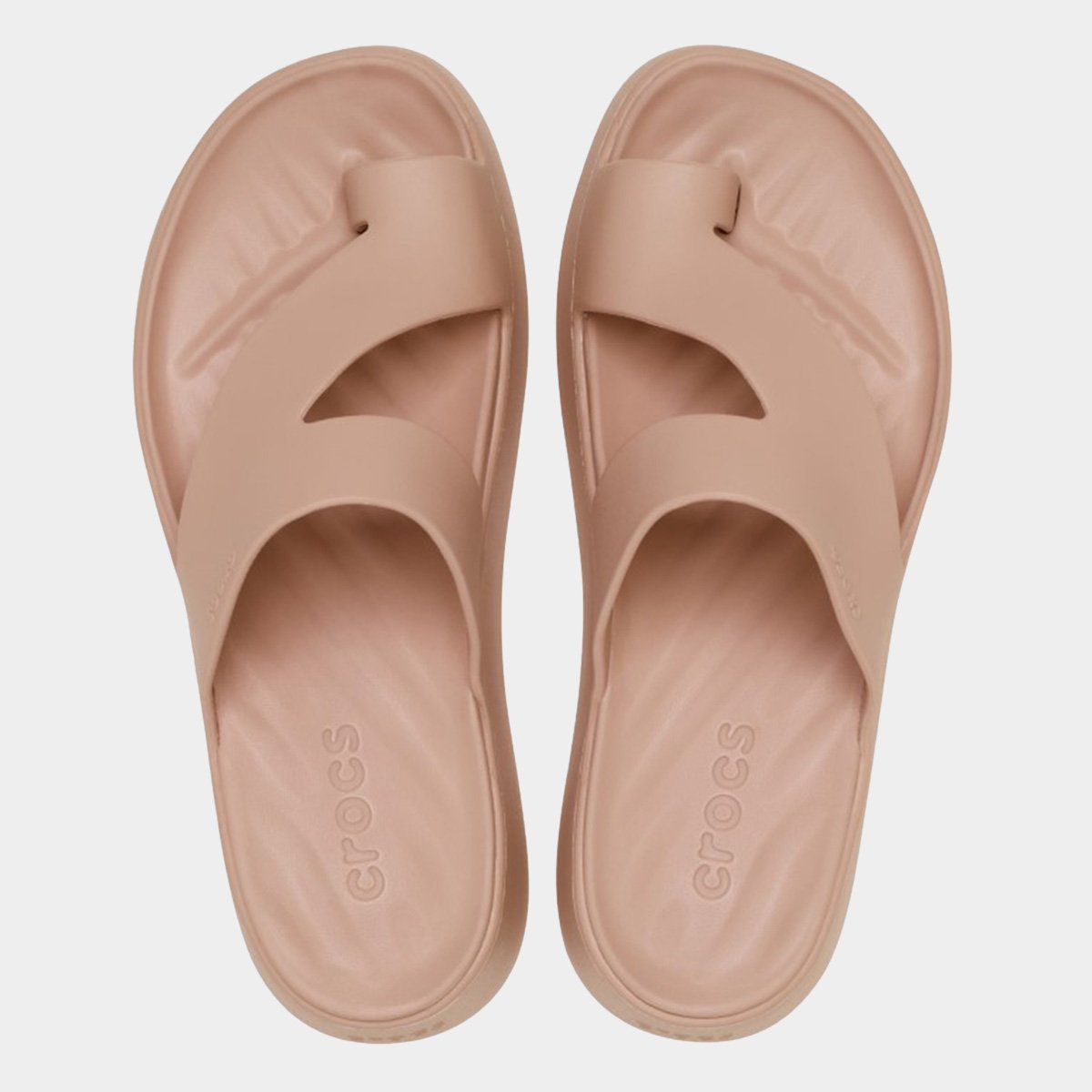 Sandália Crocs Getaway Platform Toe Loop Feminina - Tam: 37 - 3