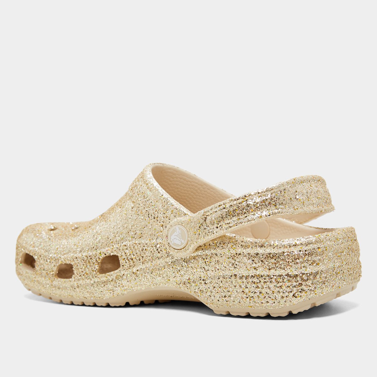 Sandália Crocs Classic Chunky Glitter Clog - Tam: 39 - 3