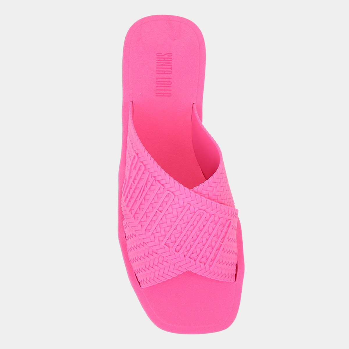 Chinelo Santa Lolla Flip Flop Tiras Cruzadas Feminino - Tam: 33/34 - 3