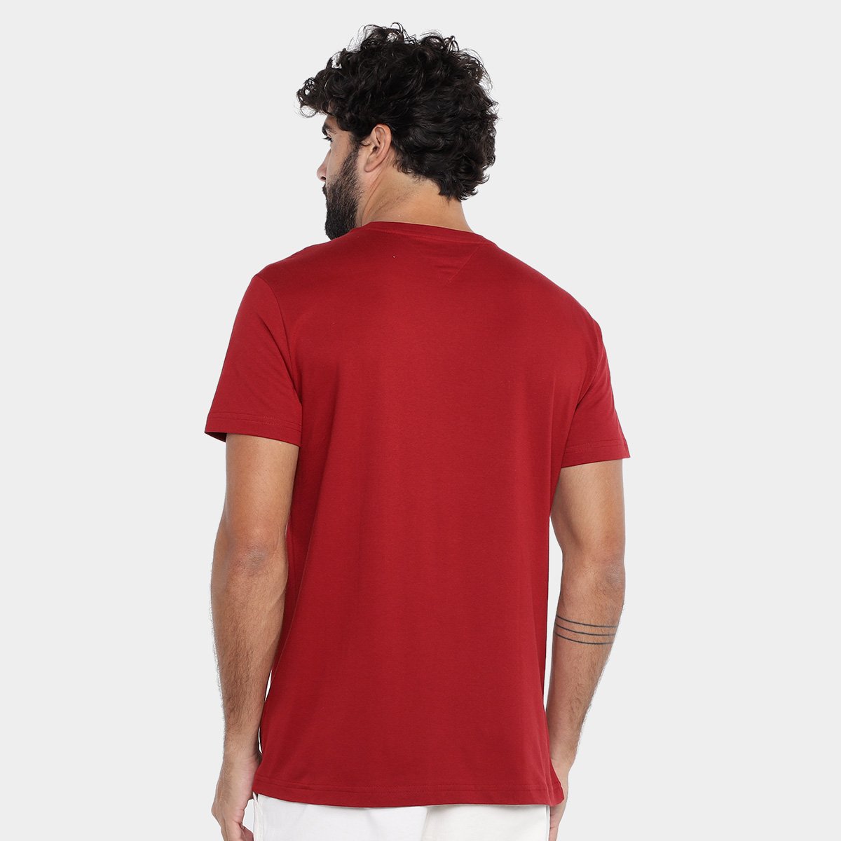 Camiseta Tommy Hilfiger1985 Casual Masculina - Tam: M - 1