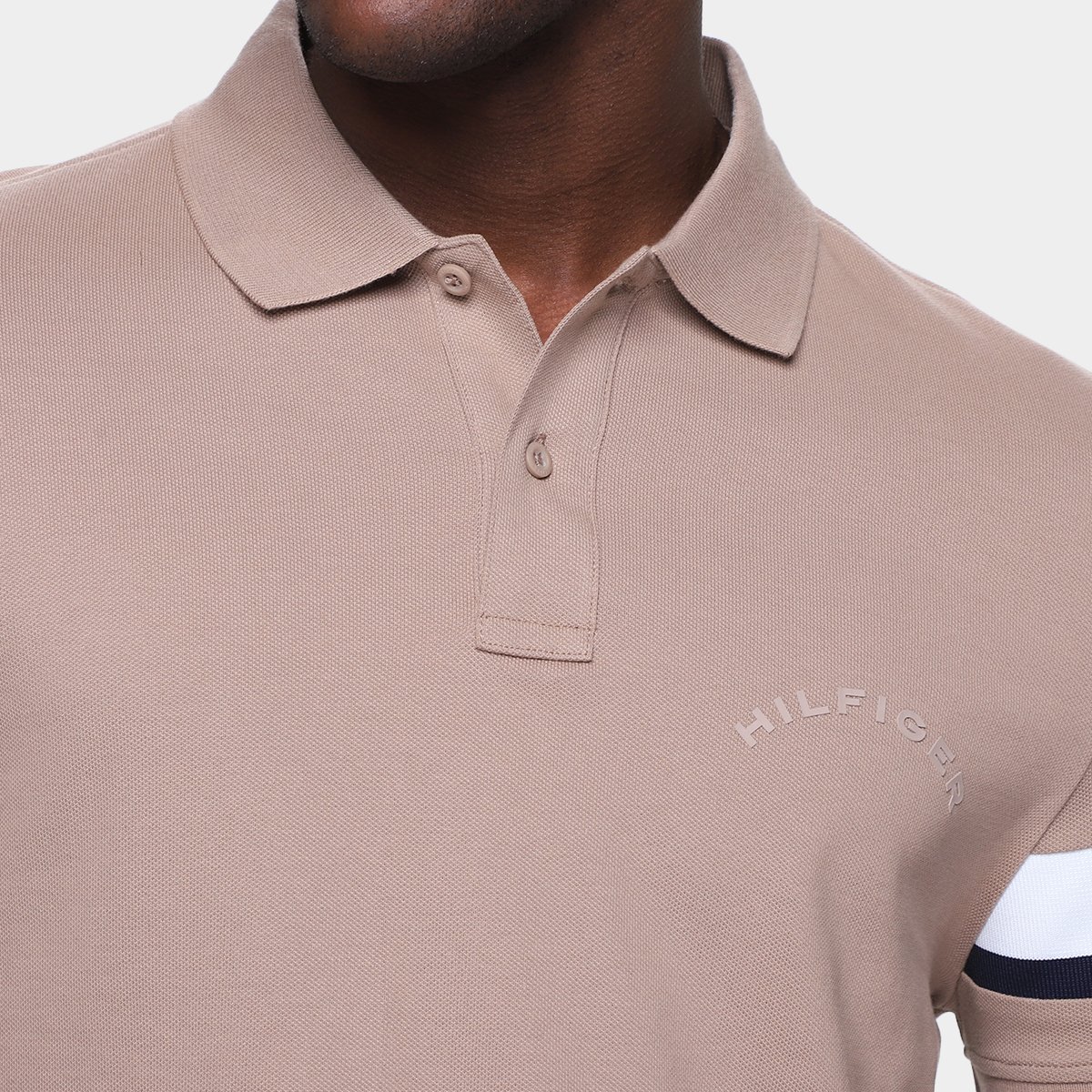 Camisa Polo Tommy Hilfiger Rwb Masculina - Tam: P - 2