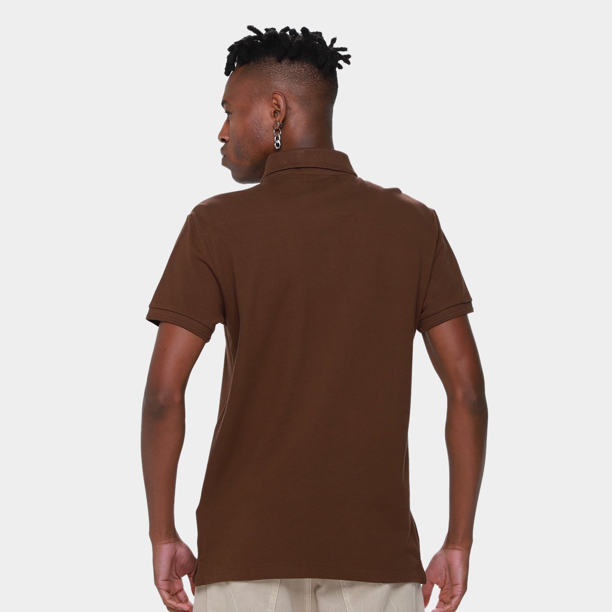 Camisa Polo Calvin Klein Casual Masculina - Tam: P - 1