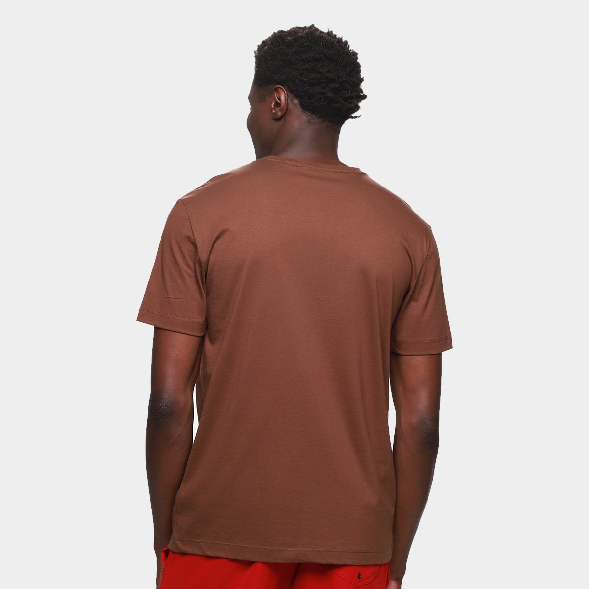 Camiseta Calvin Klein Box Striped Masculina - Tam: P - 1