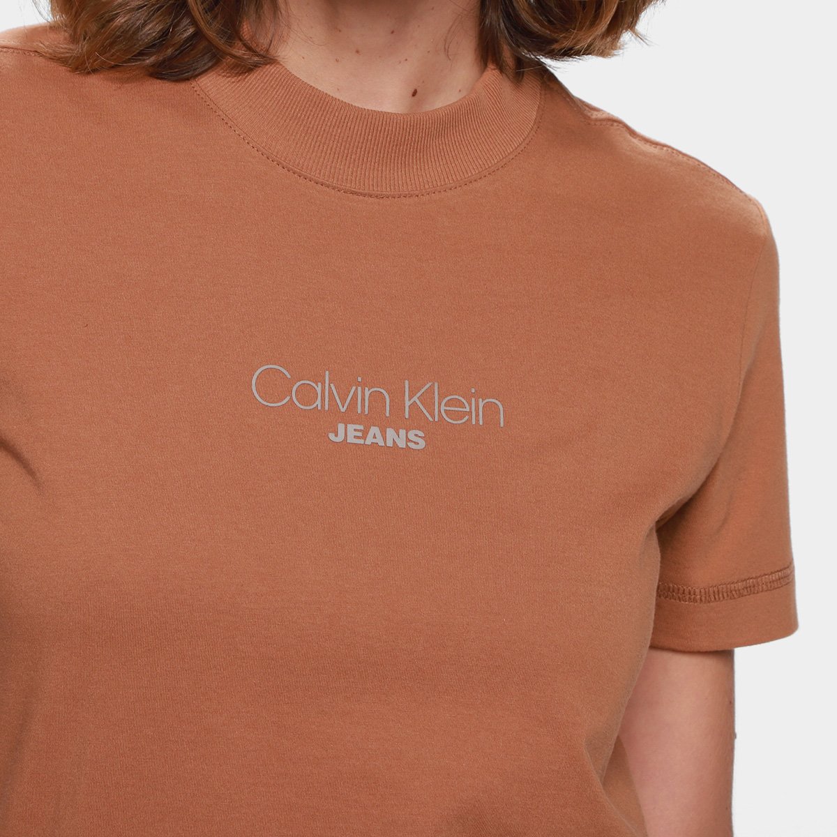 Camiseta Calvin Klein Malhão Feminina - Tam: P - 2