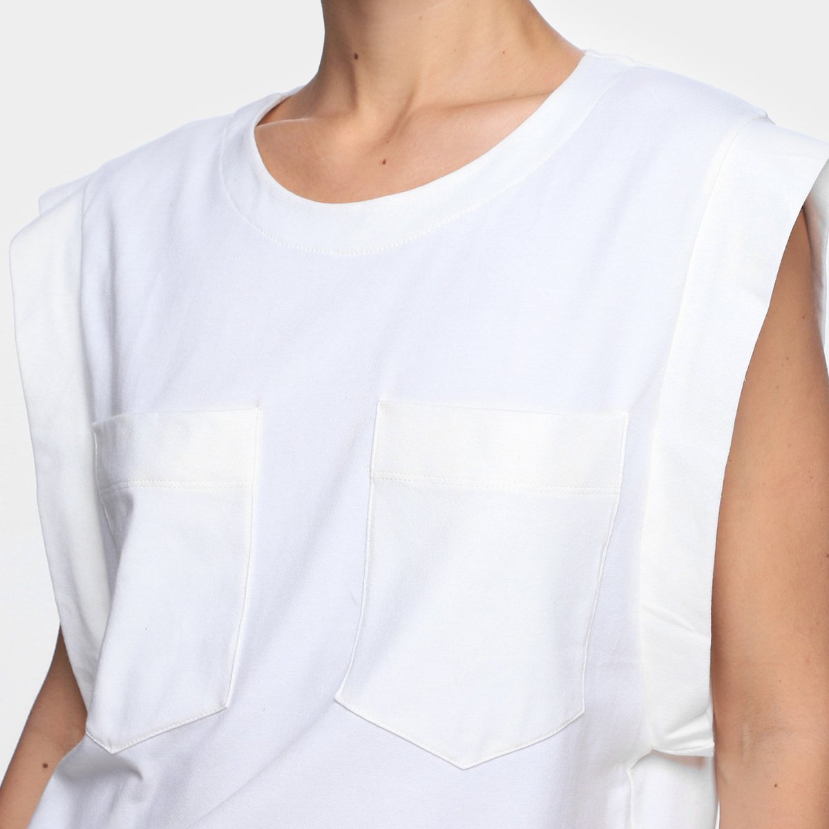 Blusa Colcci Lisa C/ Bolso Feminina - Tam: P - 2
