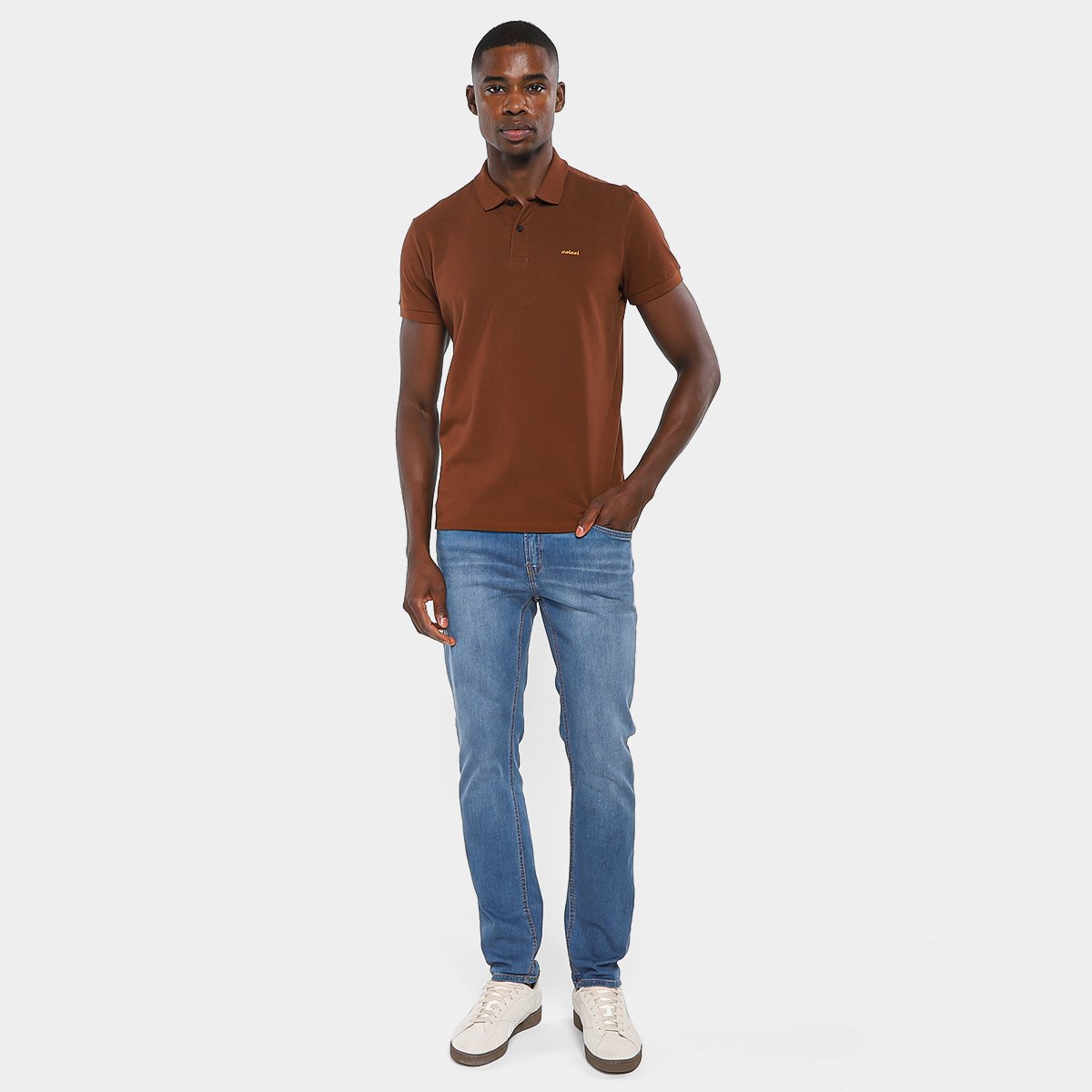 Camisa Polo Colcci Casual Masculina - Tam: M - 3