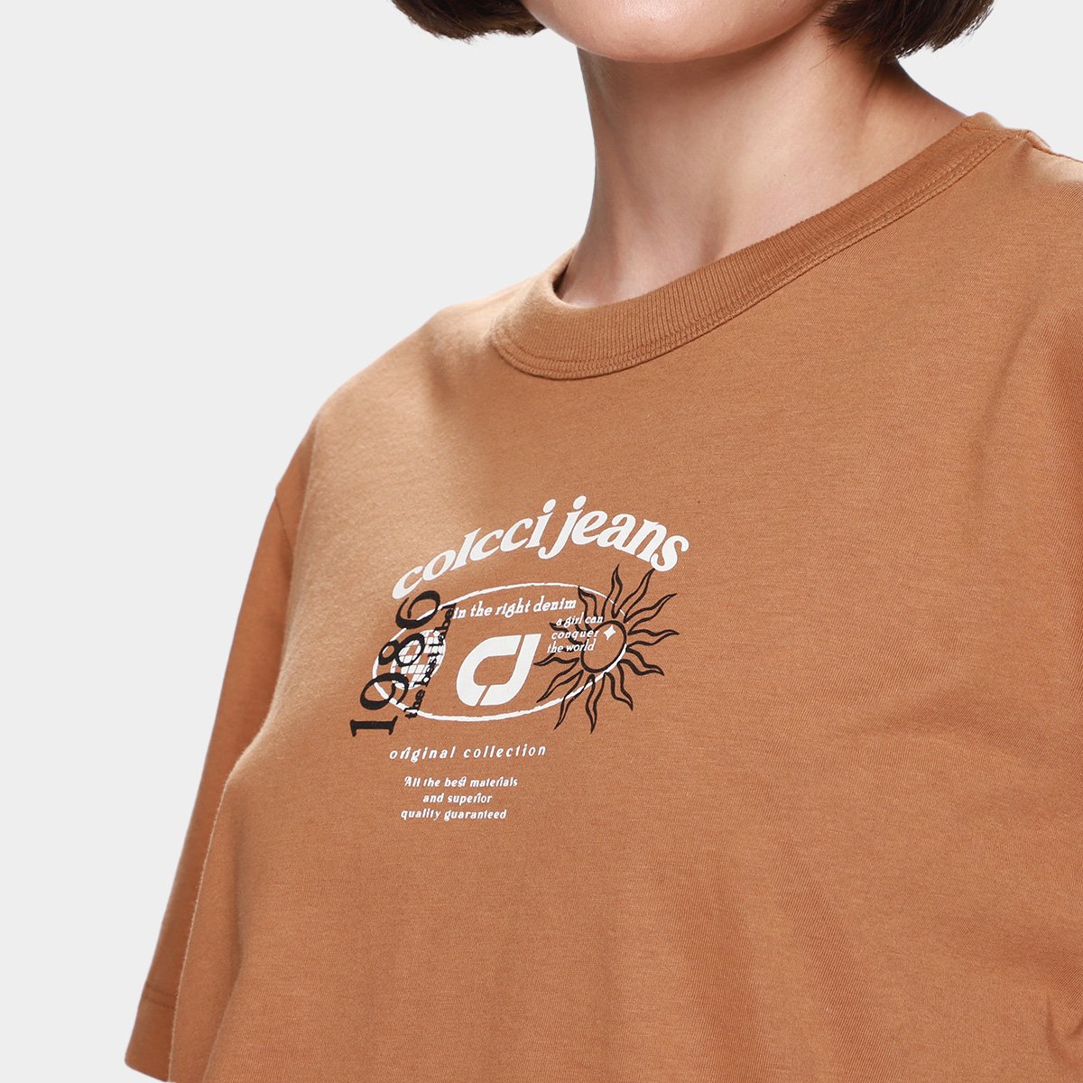 Camiseta Colcci Jeans 1986 Feminina - Tam: EP - 2