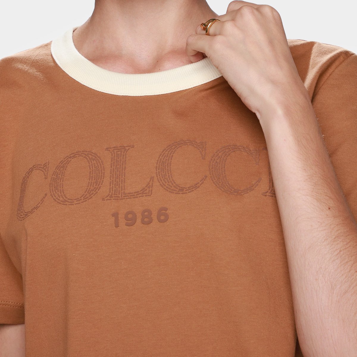Camiseta Colcci 1986 Casual Feminina - Tam: EP - 2