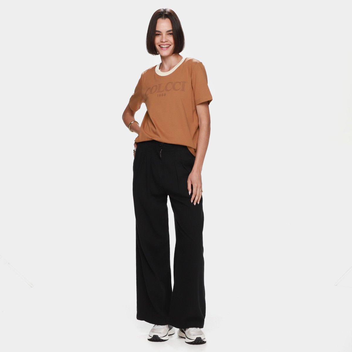 Camiseta Colcci 1986 Casual Feminina - Tam: EP - 3