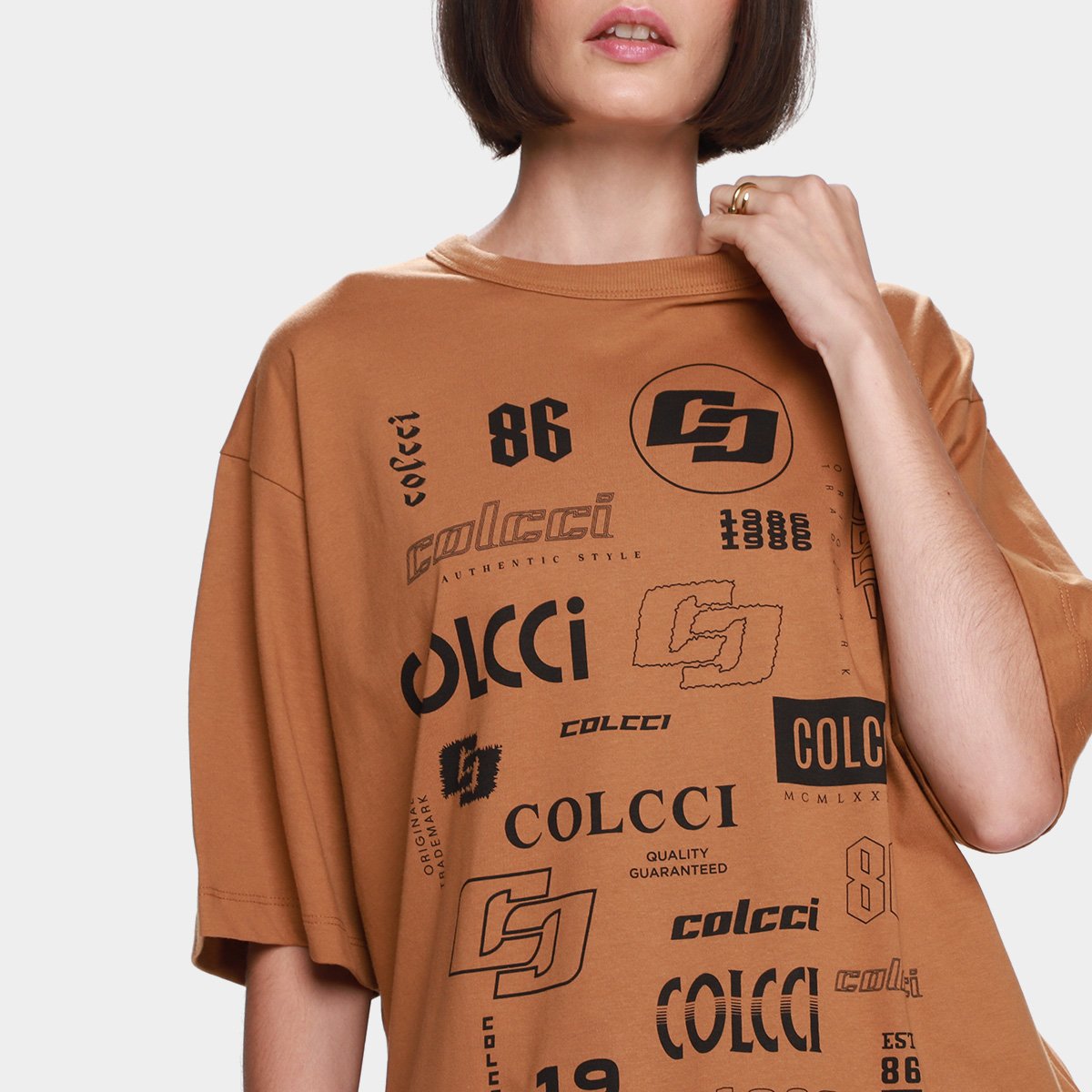 Camiseta Colcci 1986 Casual Feminina - Tam: P - 2