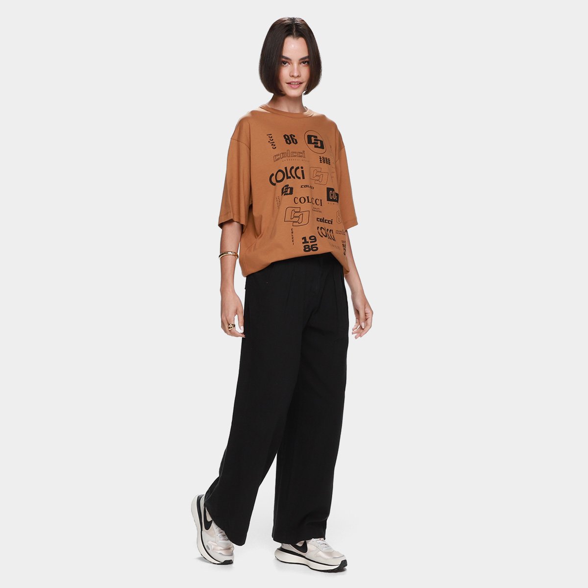 Camiseta Colcci 1986 Casual Feminina - Tam: P - 3