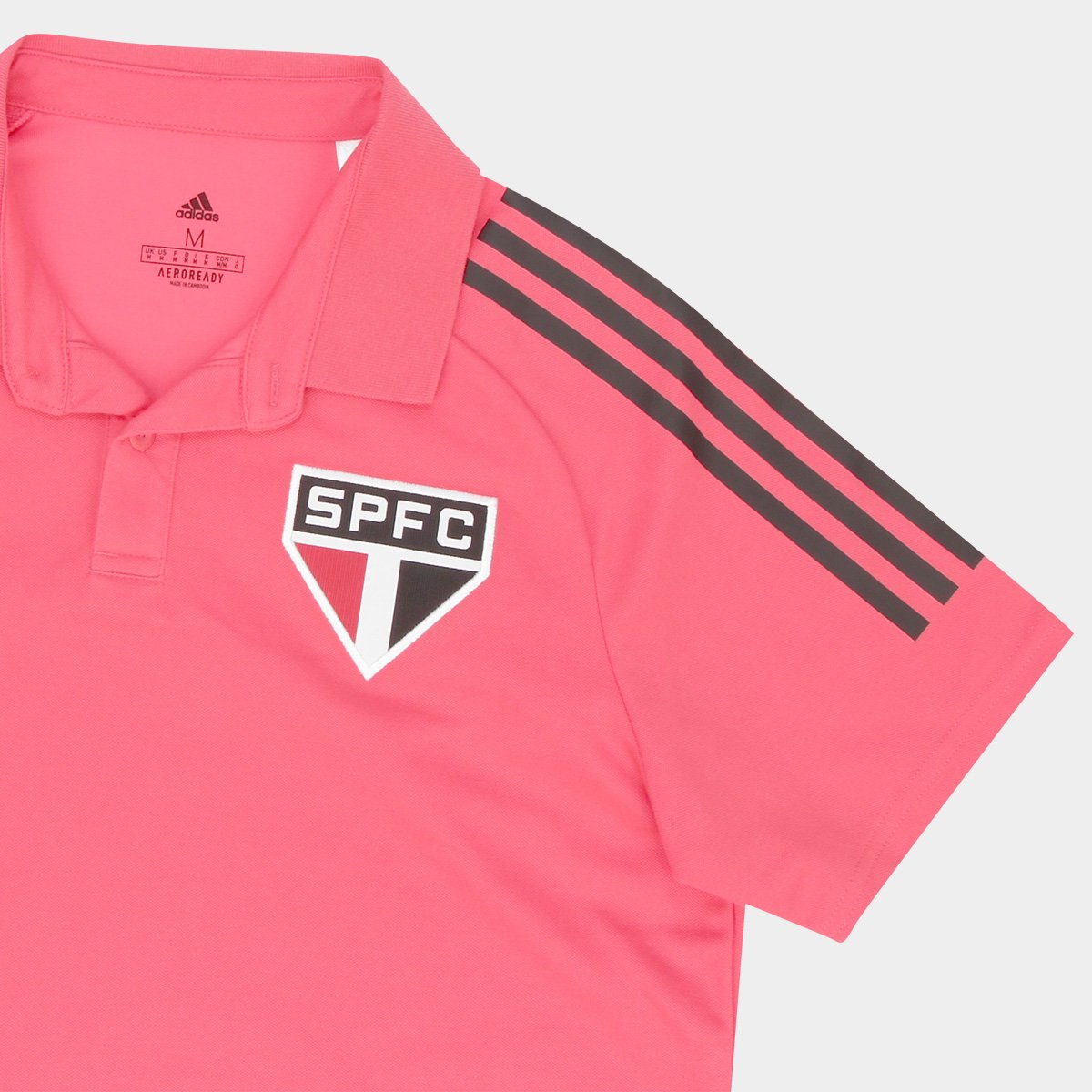 Camisa Polo São Paulo Viagem 21/22 Adidas Masculina - Tam: EEGG - 3