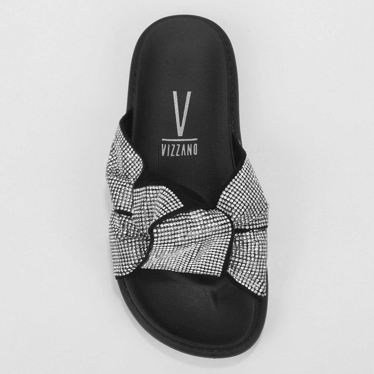 Rasteira Vizzano Nó com Brilho Feminina - Tam: 34 - 3