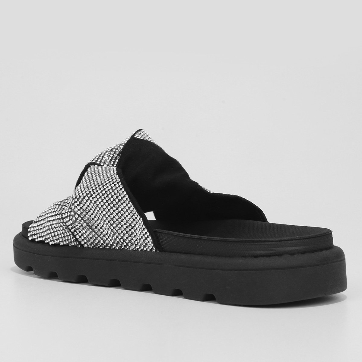 Rasteira Vizzano Nó com Brilho Feminina - Tam: 34 - 4