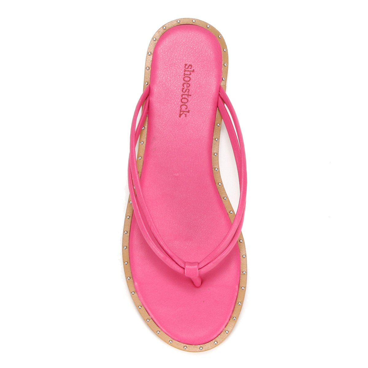 Rasteira Shoestock Color Tiras Rebites - Tam: 39 - 2
