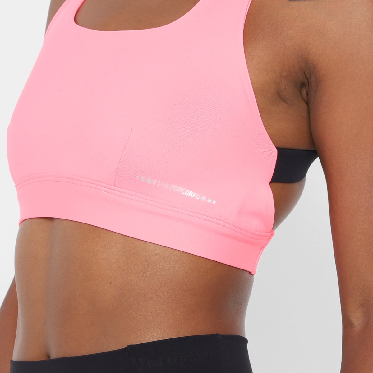 Top Estilo Do Corpo Gym Média Sustentação - Tam: G - 2