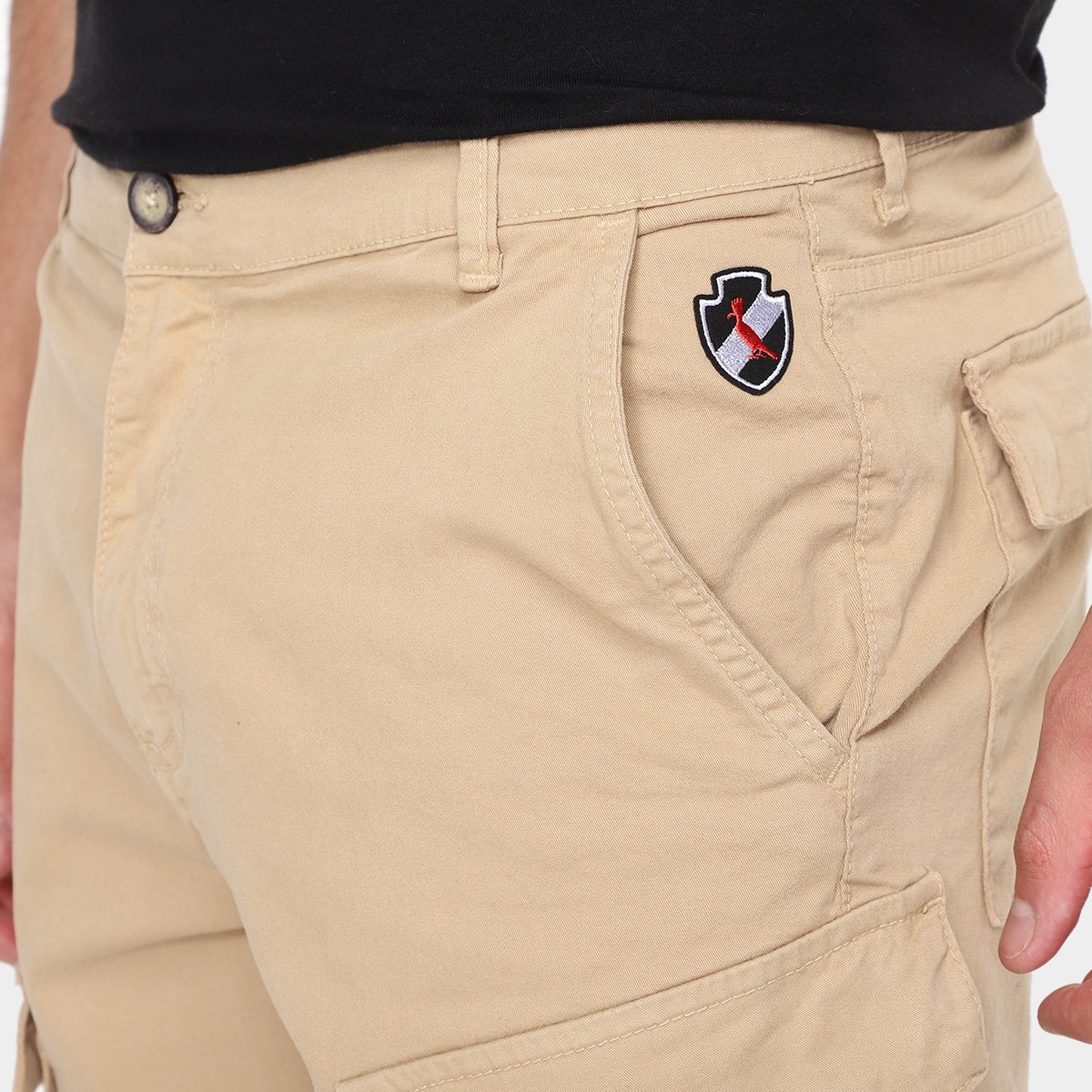 Bermuda Cargo Vasco Reserva Iron Masculina - Tam: 38 - 2