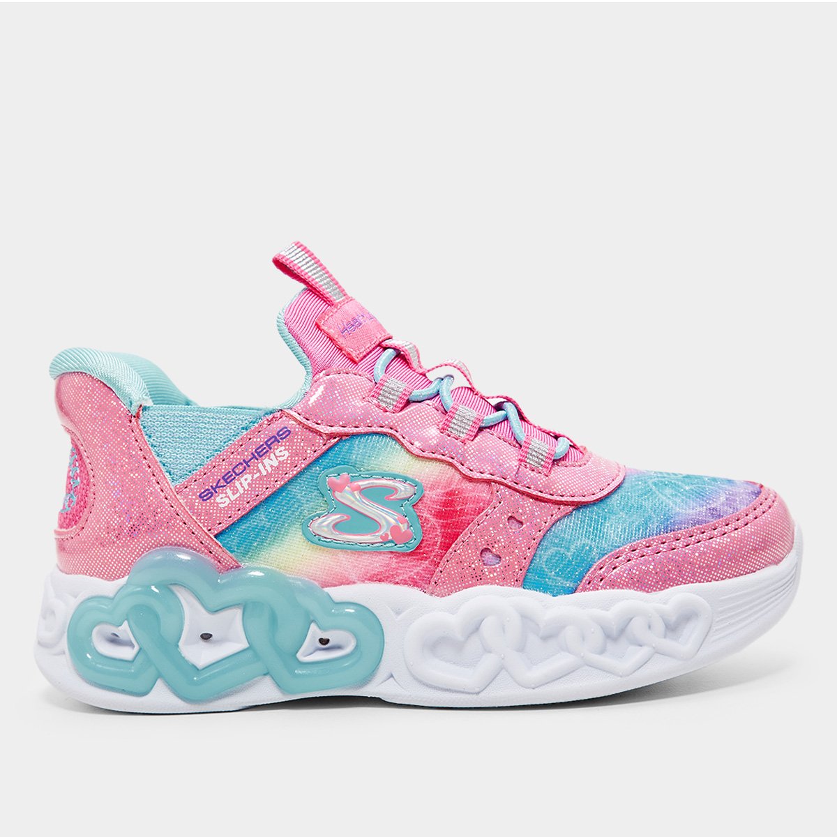 Tênis Infantil Skechers Heart Ligths Menina - Tam: 21 - 1