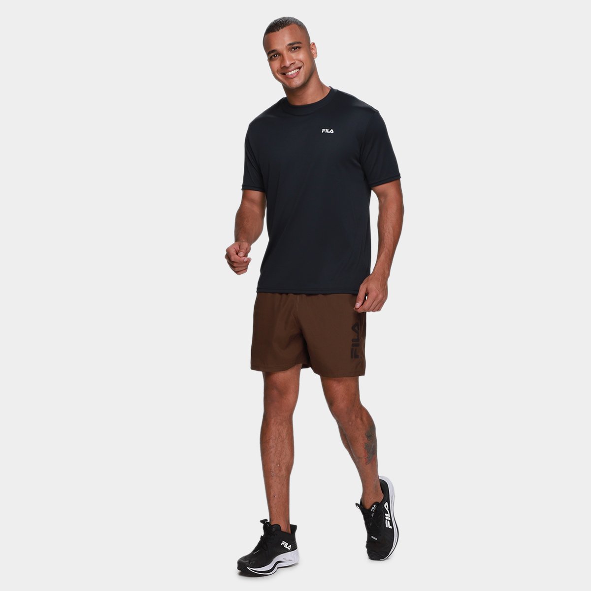 Camiseta Fila Comfort Basic Sports Masculina - Tam: P - 3