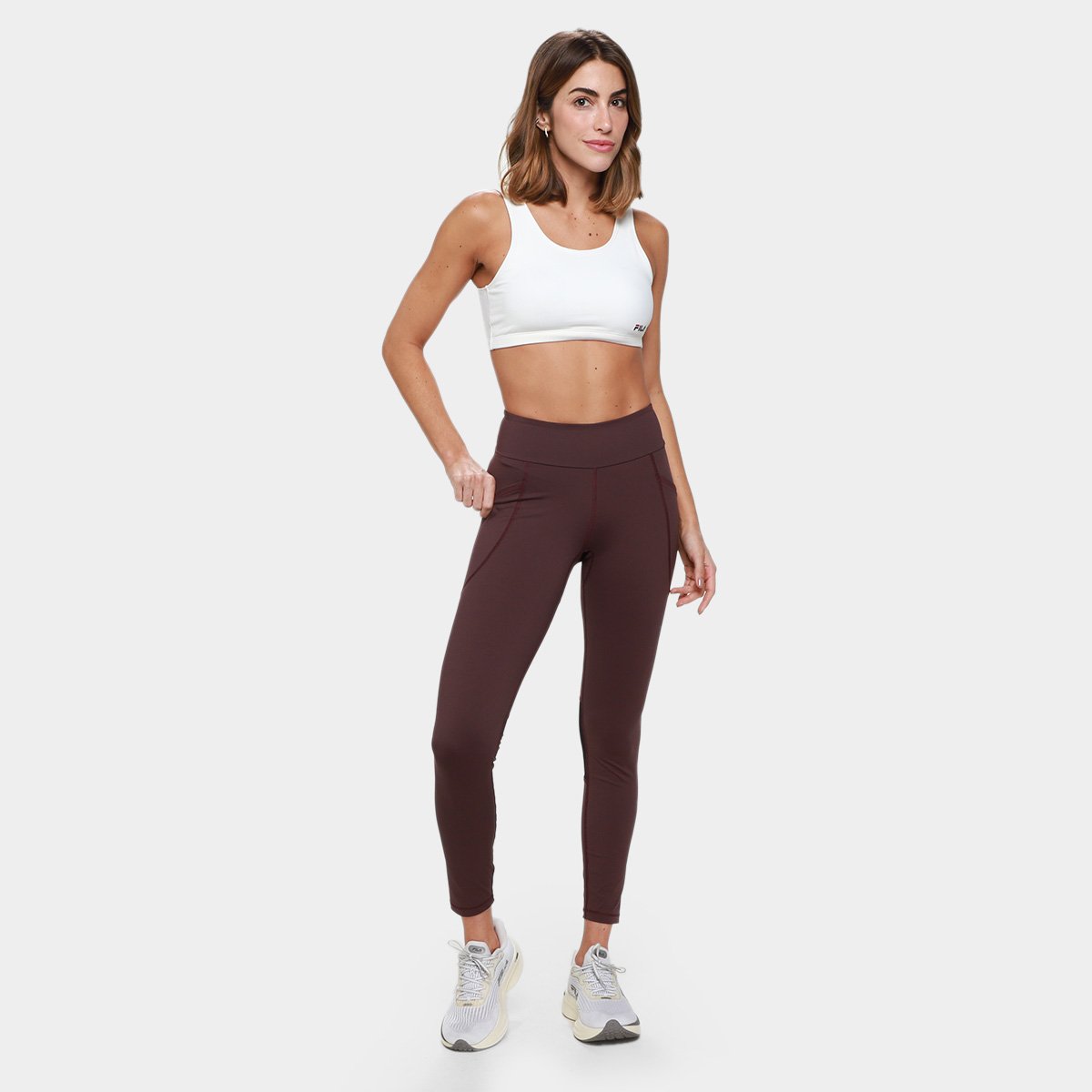 Calça Legging Fila Racer Feminina - Tam: G - 4